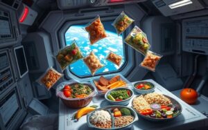 jedzenie astronautów