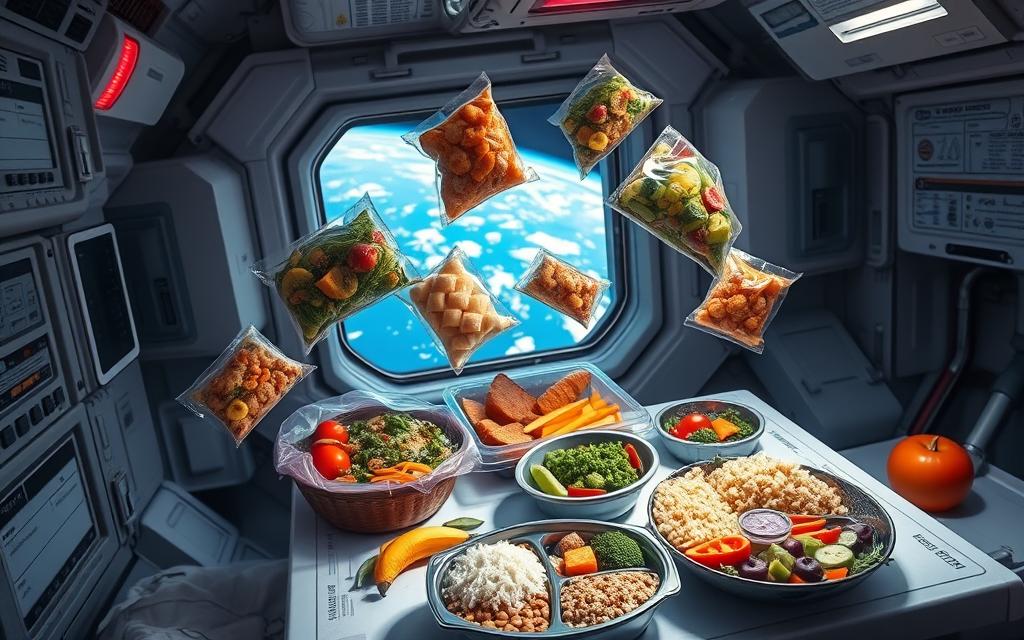 jedzenie astronautów