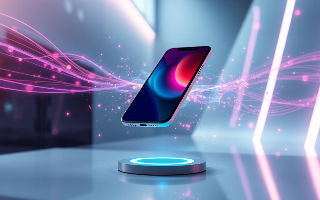 ładowanie telefonem powietrzem