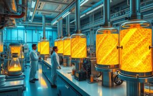 złoto w laboratorium